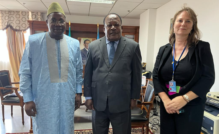 Nouhoum Sangaré en visite officielle en Guinée Equatoriale