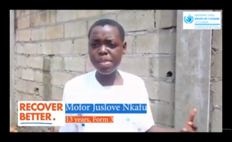 Mofor Juslove Nkafu, 13 ans, Form 3