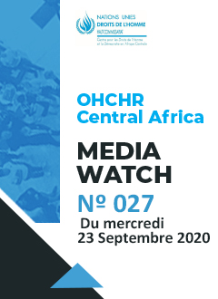 Media Watch numéro 27 du mercredi 23 septembre 2020